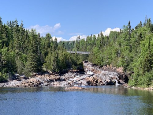 Terrace Bay on North Shore of Lake Superior.